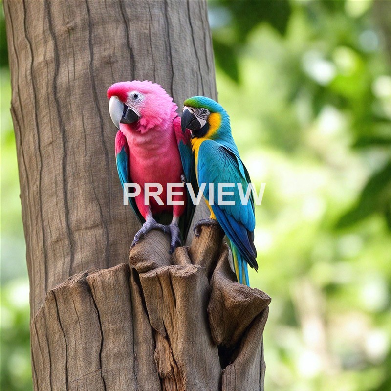 pink-parrot-and-blue-parrot-on-a-tree-trunk-in-thaila (1)_250319021826_Filename Text 2_02936_Filename Text 3_result